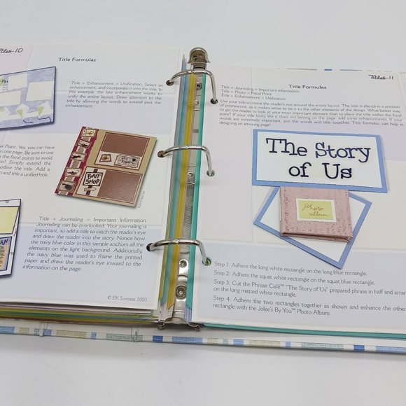 Scrapbook Design University Binder EK Success Scrapbooking How To - Picture 13 of 15
